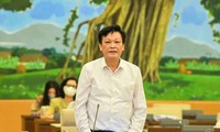 Thứ trưởng Bộ Nội vụ Nguyễn Duy Thăng tại phiên họp 