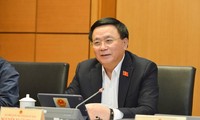 ĐBQH Nguyễn Xuân Thắng tại phiên thảo luận. Ảnh QH