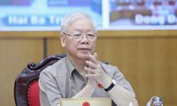 Tổng Bí thư Nguyễn Phú Trọng tiếp xúc cử tri tại Hà Nội 
