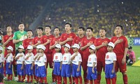 Đội hình xuất phát của tuyển Việt Nam. Ảnh: Vietnamnet