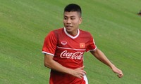 Tuyển thủ Việt Nam bị loại khỏi Asian Cup vẫn tập luyện hăng say
