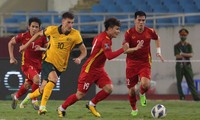 Đội tuyển Việt Nam nhận thất bại 0-1 trước Australia. ảnh: Mạnh Thắng