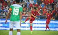 Tiến Linh mở màn cho chiến thắng vang dội của U23 Việt Nam ảnh Trọng Tài