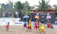 Bóng ném bãi biển nam Việt Nam chạm một tay vào HCV SEA Games 31