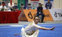 Ngắm nhan sắc tuyệt mỹ của các &apos;nữ hiệp&apos; Wushu ở SEA Games 31