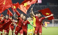 Vô địch SEA Games 31, đội tuyển nữ Việt Nam vỡ oà cảm xúc