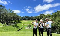 Khánh Hưng, Anh Minh chinh phục giải golf quốc tế sau kỳ tích SEA Games 