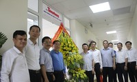 Lãnh đạo các ban ngành tỉnh Bắc Giang và báo Tiền Phong tham dự sự kiện