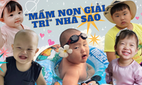 Những &quot;mầm non giải trí&quot; V-Biz: Leon nhà Hồ Hà cũng phải &quot;chào thua&quot; con trai Xuân Bắc