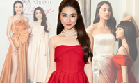 Hòa Minzy không sợ bị &quot;dìm&quot;, vẫn tỏa sáng khi đứng cạnh dàn siêu mẫu, Hoa hậu