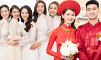 Hoa hậu Khánh Vân, siêu mẫu Minh Tú làm phù dâu trong lễ vu quy của Á hậu Thùy Dung