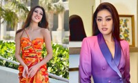 Hoa hậu Khánh Vân gây ấn tượng với 2 phong cách khác biệt, livestream bên lề Miss Universe