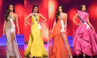 So sánh trang phục dạ hội của các đại diện đến từ châu Á, Hoa hậu Khánh Vân nổi bật nhất