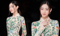 Lâu rồi mới thấy Hoa hậu Lương Thùy Linh mặc áo dài, netizen cảm thán “đẹp chuẩn mỹ nhân”