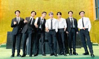 Sau bài phát biểu ở Đại hội đồng, BTS có màn biểu diễn tại trụ sở Liên Hợp Quốc