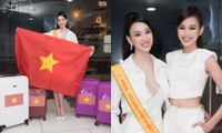 Hoa hậu Đỗ Thị Hà khoe nhan sắc thăng hạng, tiễn Ái Nhi đi thi Miss Intercontinental 2021