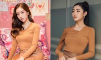 Trong 2 ngày, Hoa hậu Đỗ Mỹ Linh và Lương Thùy Linh khiến netizen tò mò vì mặc đồ y chang