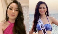 Ái Nhi mua bikini tại chợ cũ, tự tin chụp hình cùng dàn đối thủ Miss Intercontinental 2021