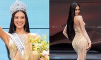 Á hậu Kim Duyên khoe váy dạ hội mang tới Miss Universe, thiết kế lấy ý tưởng từ quê nhà