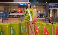 Á hậu Kim Duyên mang bao nhiêu vali tới Miss Universe mà phải đóng 99 triệu tiền quá cân?