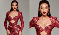 Miss Grand International: Thùy Tiên đẹp sang trọng và quyền lực với trang phục dạ hội mới