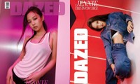 Jennie BLACKPINK mặc nội y khoe vòng eo siêu nhỏ, lên 8 phiên bản bìa tạp chí DAZED Hàn