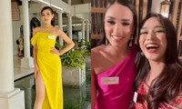 Trước khi tặng lại váy cho Hoa hậu Mexico, Hoa hậu Đỗ Thị Hà khoe màn catwalk cực đỉnh