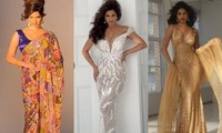 Miss Universe 2021 Harnaaz Sandhu thay 9 bộ trang phục đẹp lộng lẫy trong buổi chụp hình