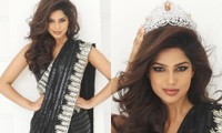 Hoa hậu hoàn vũ Harnaaz Sandhu đẹp tựa nữ thần, khoe thân hình đồng hồ cát với bộ ảnh mới