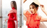 Hoa hậu Thùy Tiên cực tinh tế khi kết hợp trang phục truyền thống Việt Nam - Thái Lan