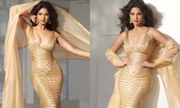 Hoa hậu hoàn vũ Harnaaz Sandhu khoe thân hình đẹp như tượng tạc trong thiết kế dạ hội