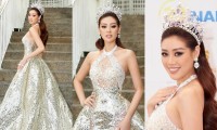 Hoa hậu Khánh Vân gây choáng ngợp với bộ váy hoành tráng, lộng lẫy như nữ thần