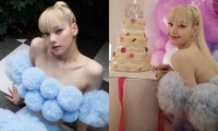 Bóc giá bộ váy “kẹo bông” gây chấn động được Lisa BLACKPINK diện trong ngày sinh nhật