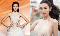 Hoa hậu Thùy Tiên xinh như “thiên nga trắng” với mẫu váy từng được Đỗ Thị Hà gây bão mạng