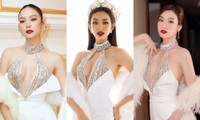 Hoa hậu Thùy Tiên, Đỗ Mỹ Linh và &quot;cô dâu tháng 6&quot; Minh Hằng không hẹn cùng diện mẫu đầm này