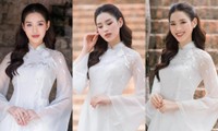 Hoa hậu Đỗ Thị Hà đẹp tinh khôi trong loạt ảnh áo dài, fan bất ngờ với nguồn gốc trang phục