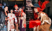 Châu Bùi hội ngộ Á hậu Thảo Nhi và Linh Ka tại New York Fashion Week, chụp ảnh cùng Doja Cat