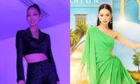 Miss Intercontinental 2022: Bảo Ngọc khoe chiều cao “chạm trần nhà” với set đồ lấp lánh