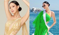 Á hậu Bảo Ngọc được &quot;tiếp tế&quot; đồ ăn trước thềm Chung kết Miss Intercontinental 2022