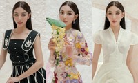 Kết thúc nhiệm kỳ Miss Grand, Hoa hậu Thùy Tiên khoe nhan sắc ngọt ngào như tiểu thư