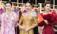 Hoa hậu Thùy Tiên, Bảo Ngọc, Thiên Ân và dàn người đẹp đổ bộ Tuần lễ Thời trang lụa Thái