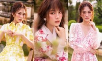 Hoa hậu Mai Phương khoe phong cách lạ mắt trong BST mới của NTK Lê Thanh Hòa