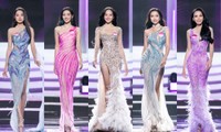 Những bộ váy dạ hội lộng lẫy của Top 10 thí sinh xuất sắc nhất Hoa hậu Việt Nam 2022