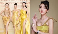 Hoa hậu Thùy Tiên &quot;đánh bùa choáng&quot; với bộ trang sức 3 tỷ trên thảm đỏ sự kiện đầu năm