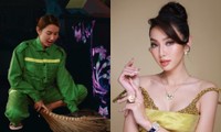 Hoa hậu Thùy Tiên khiến netizen xúc động khi &quot;đu đêm&quot; với việc quét rác