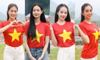 Hoa hậu Tiểu Vy, Thanh Thủy, Bảo Ngọc, Thiên Ân tham gia trồng cây xanh tại Lai Châu