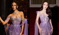 Hoa hậu Mai Phương mặc đụng hàng đương kim Miss Universe, ai được đánh giá cao hơn?