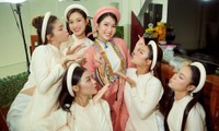 Hoa hậu Đỗ Thị Hà, Thiên Ân đẹp dịu dàng trong lễ ăn hỏi của Á hậu Phương Anh