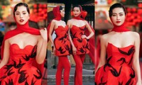Hoa hậu Tiểu Vy và Lương Thùy Linh có màn catwalk đôi khoe sắc chuẩn &quot;beauty queen&quot;