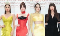 Thảm đỏ Miss Grand Vietnam 2023: Hoa hậu Thùy Tiên xuất hiện với phong cách lạ mắt